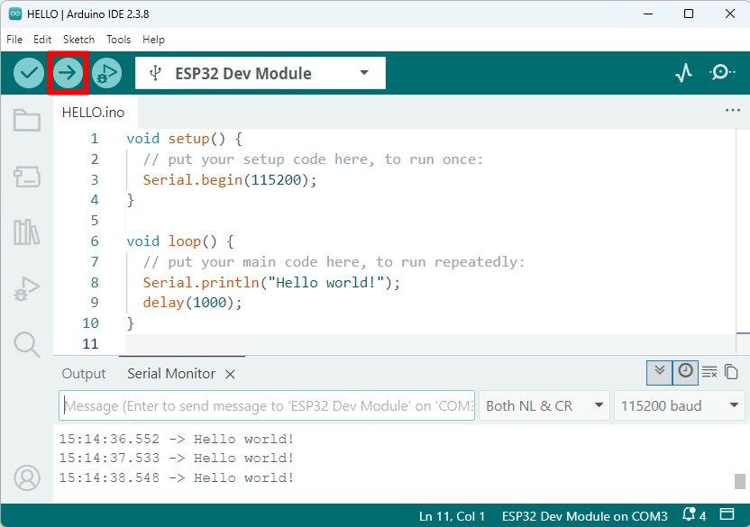 UPLOAD CODE